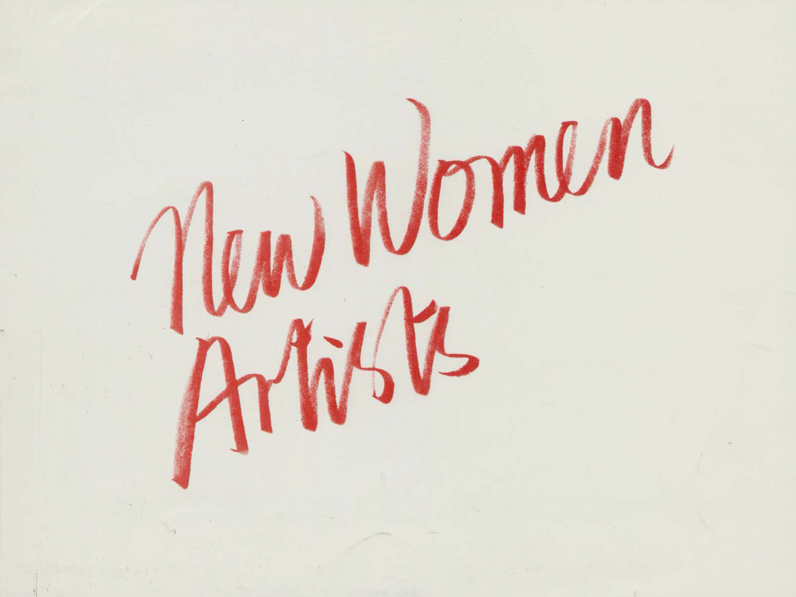 1984 June New Women Artist 1