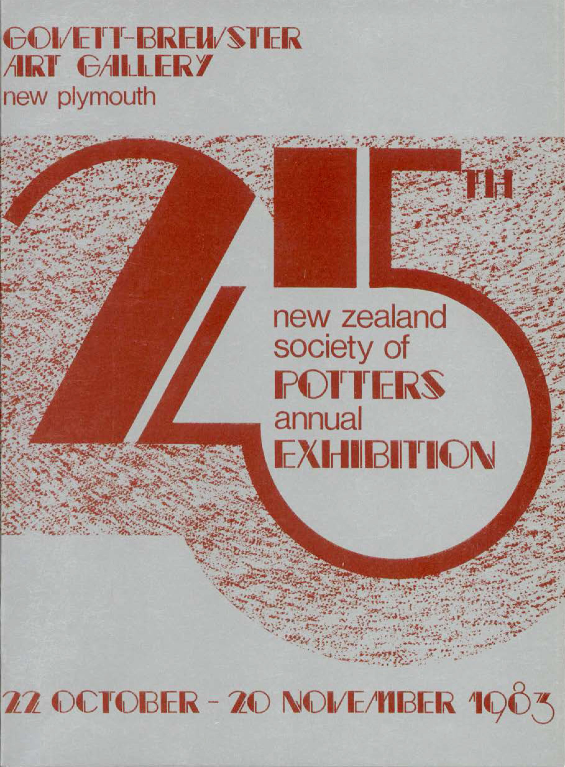 1983 Oct Nov NZ Society Of Potters 1