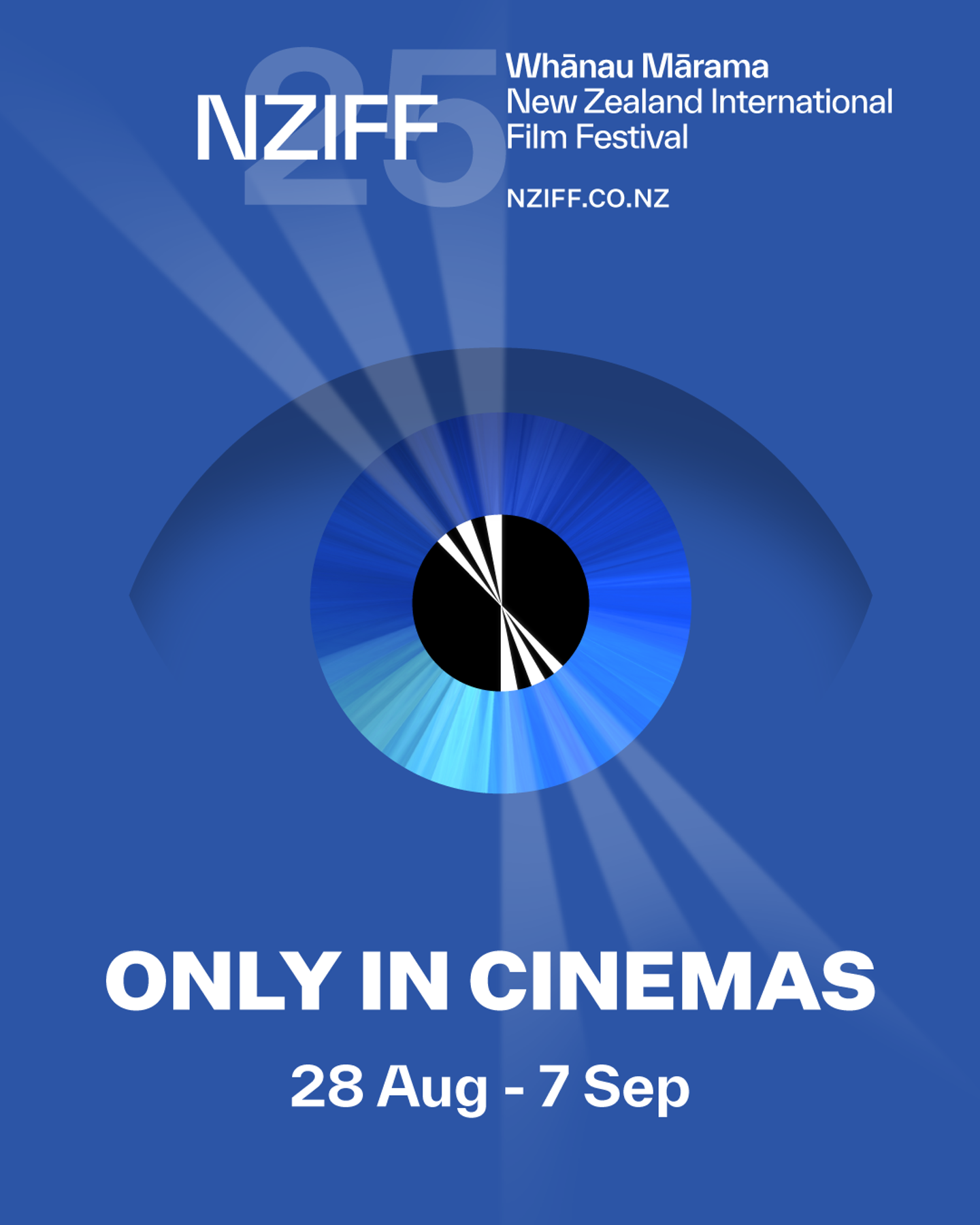 NZIFF 2025 Poster NZIFF 2025 Poster