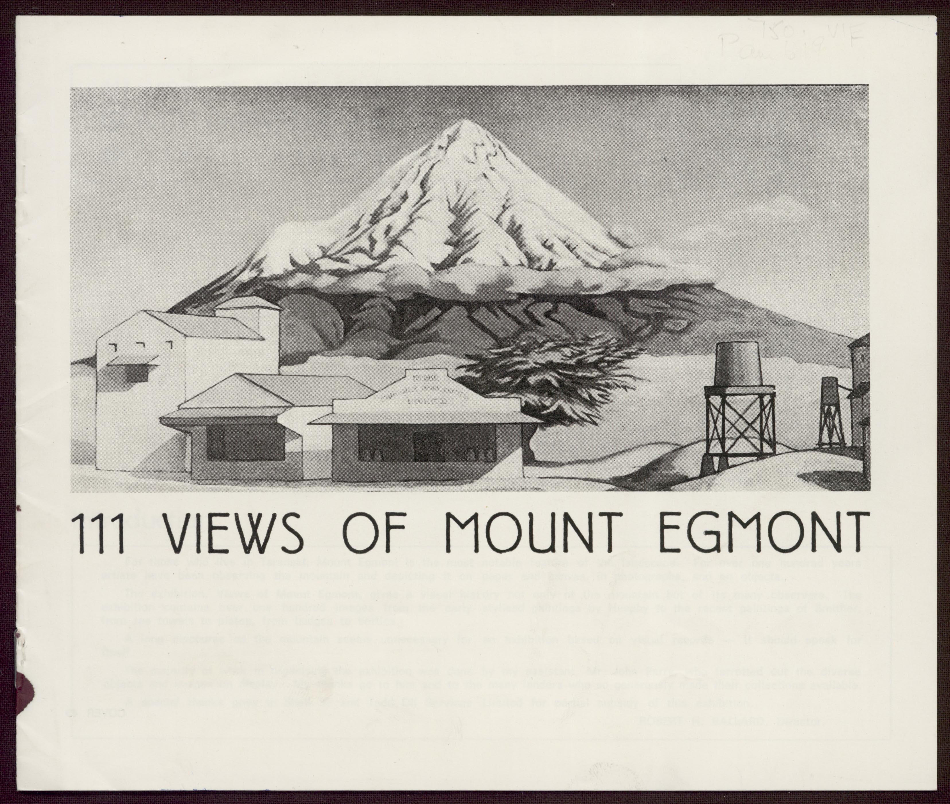 1971 Oct Nov 111 Views Of Mount Egmont 0001