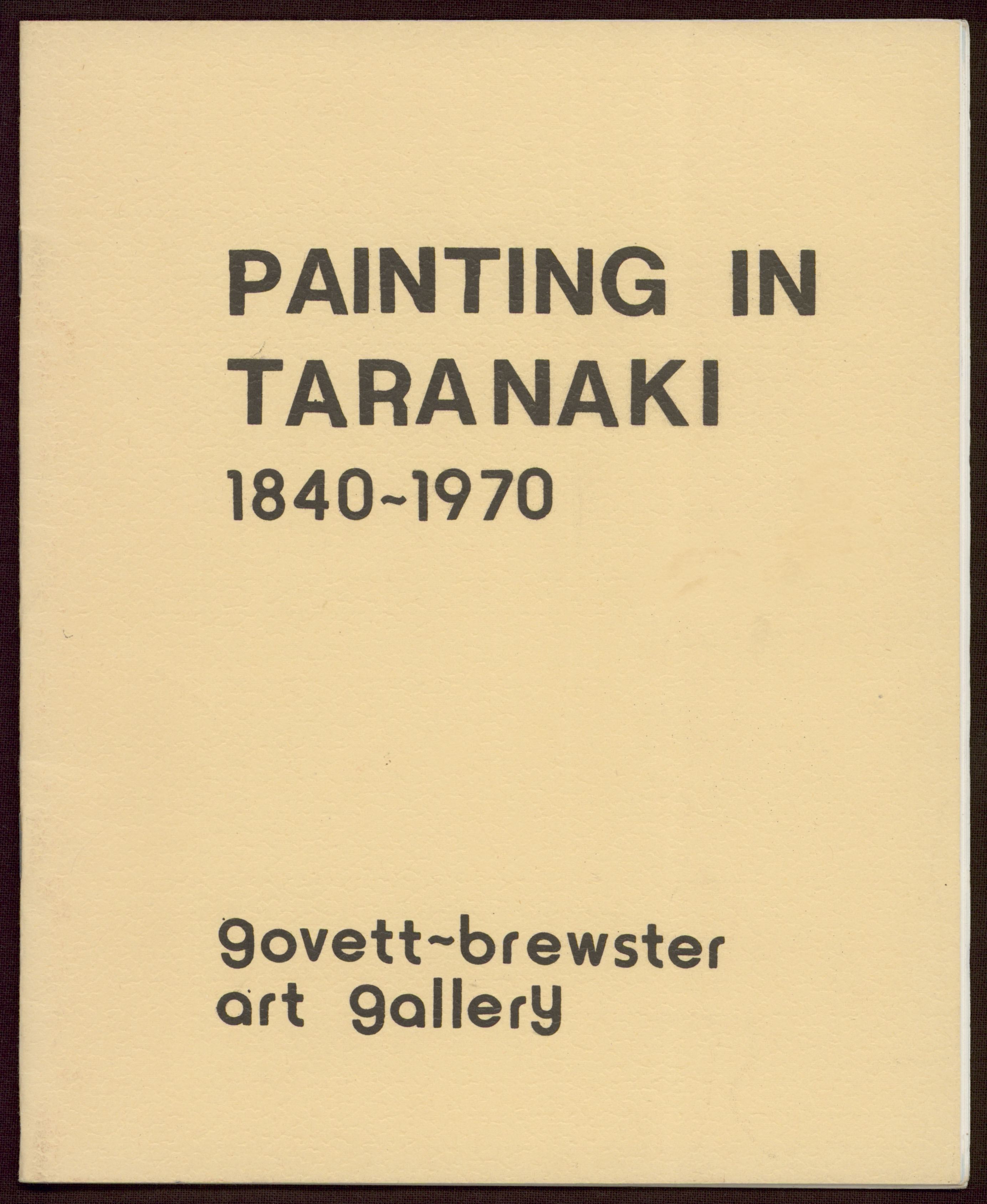 1976 Sep Oct Painting In Taranaki 1840 1970 0001