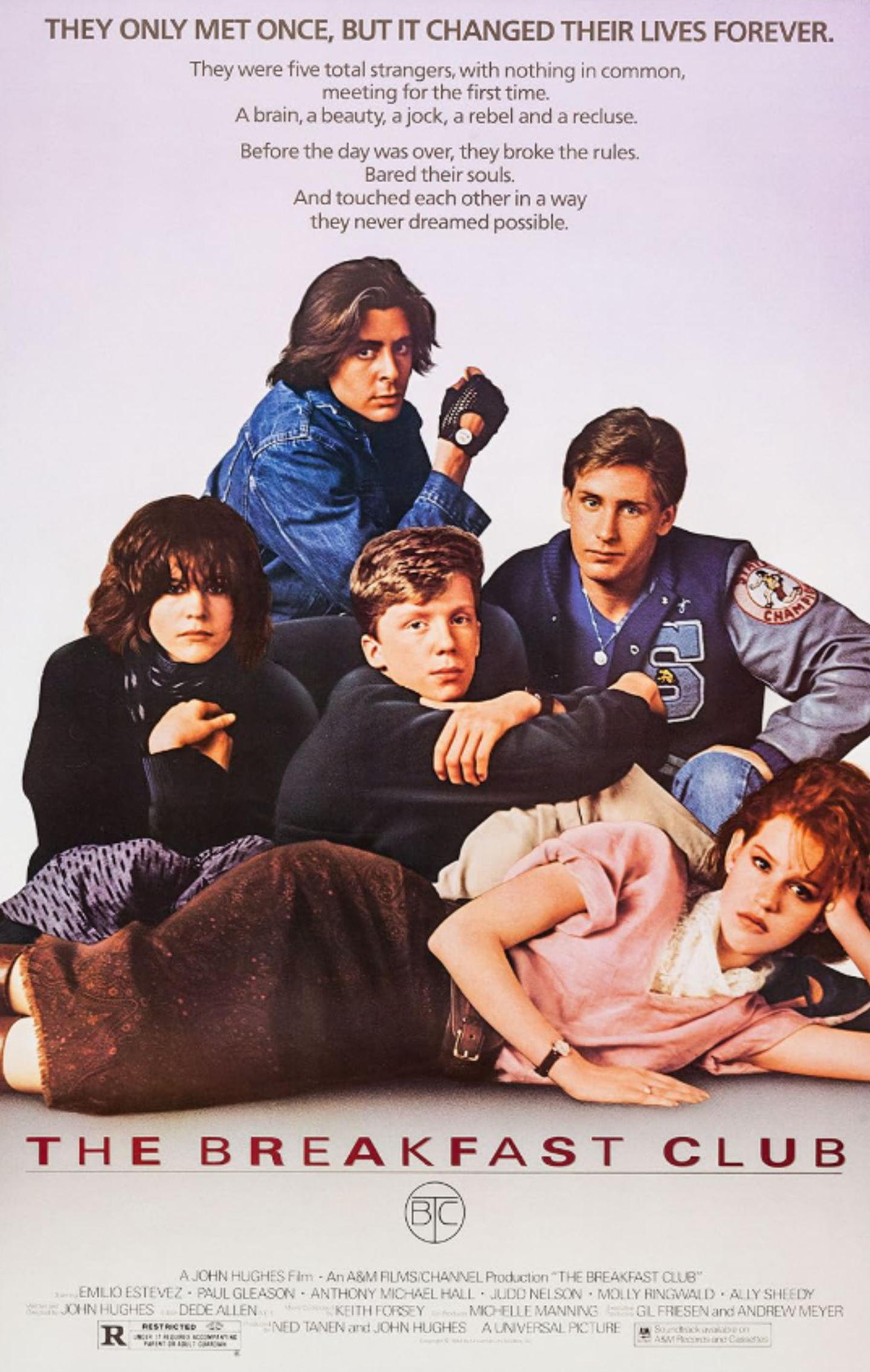 The Breakfast Club Poster The Breakfast Club Poster