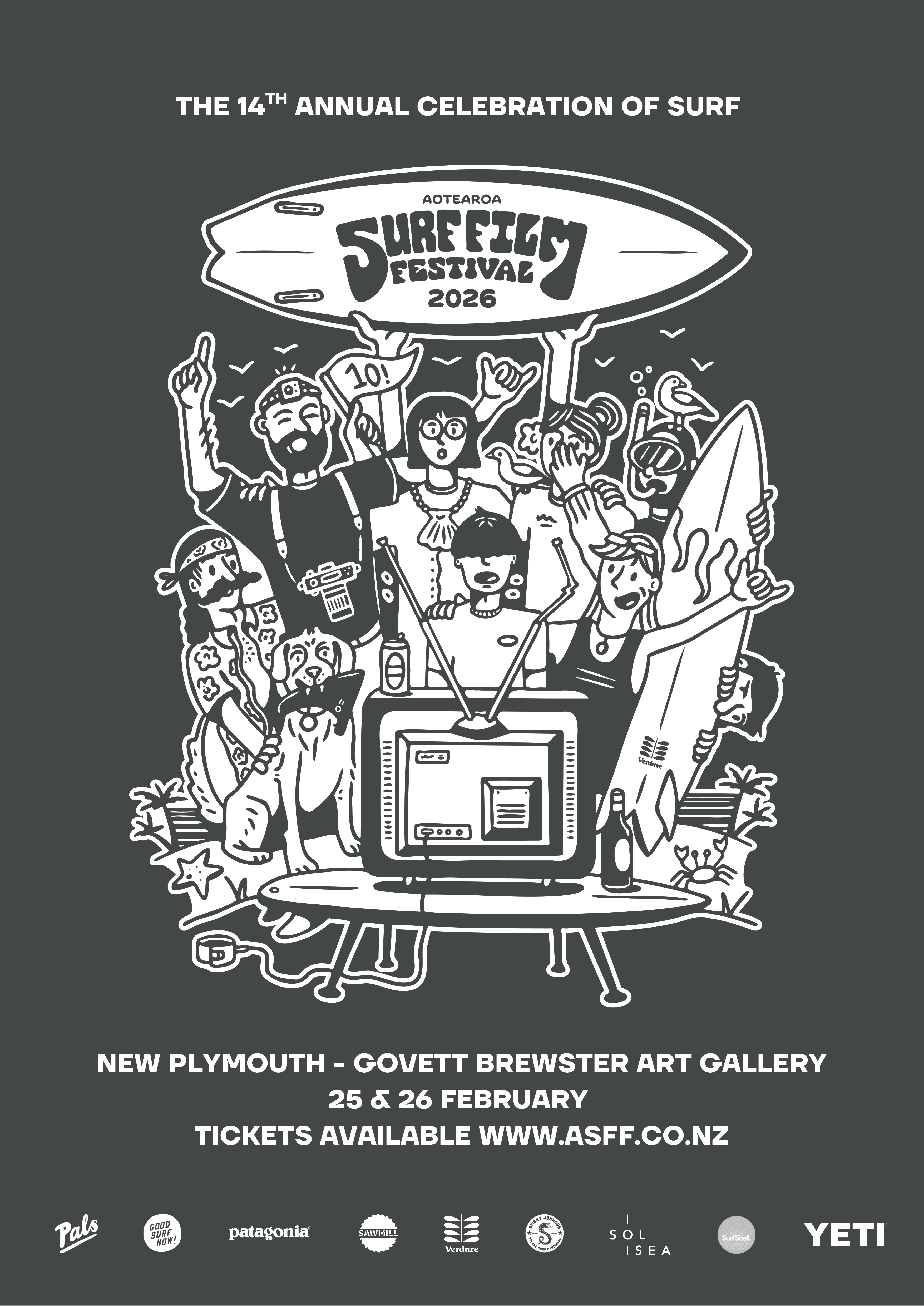 Aotearoa Surf Film Festival | Govett-Brewster Art Gallery | Len
